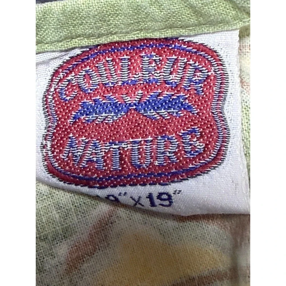 4 Couleur Nature by Bruno Lamy Olive Branch Print Cloth Cotton Napkins 19